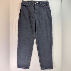 Levi's Vintage 90’s Men's Black Jeans 560 Loose Fit Orange Tab